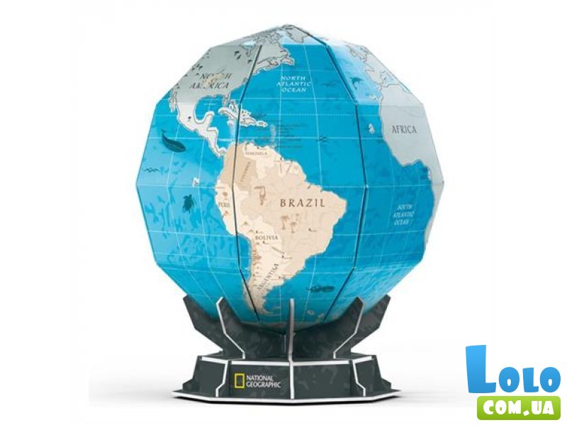 Конструктор Глобус, CubicFun (DS1082h), 31 дет.