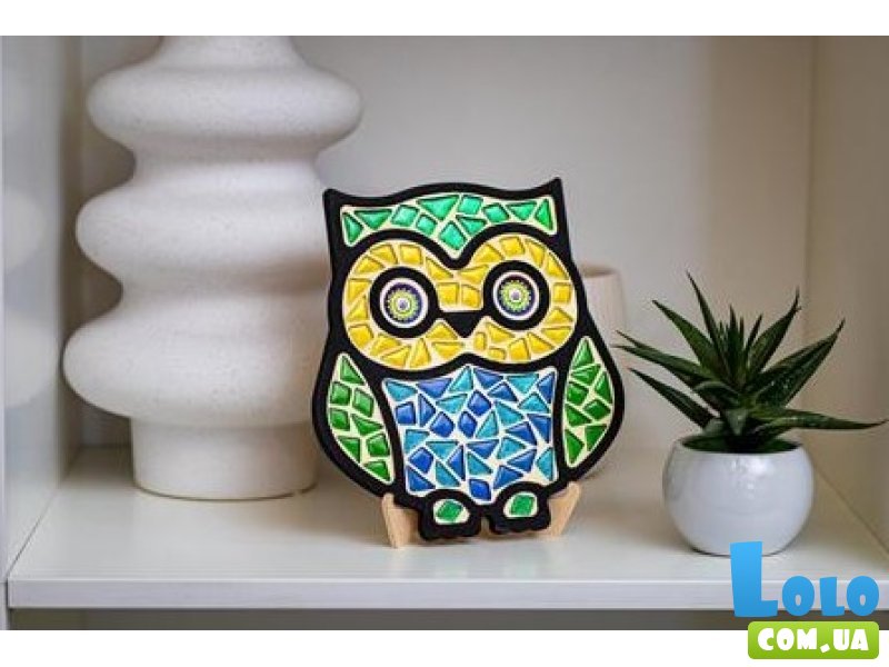 Набор для стеклянной мозаики Сова, Mosaaro