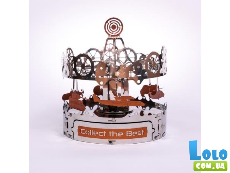 Конструктор Карусель механическая, Metal Time (MT042), 42 дет.