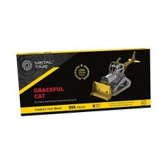 Конструктор Graceful CAT. Бульдозер, Metal Time (MT073), 205 дет.