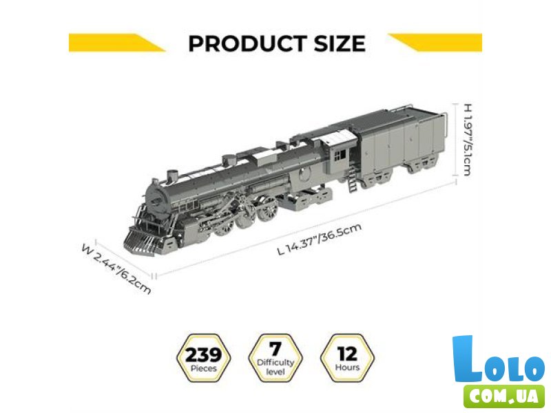 Конструктор Полярный экспресс, Metal Time (MT052ST), 239 дет.