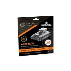 Конструктор Танк AMX-13/75, Metal Time (MT068), 56 дет.