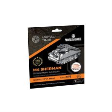 Конструктор Танк M4 Sherman, Metal Time (MT070), 44 дет.