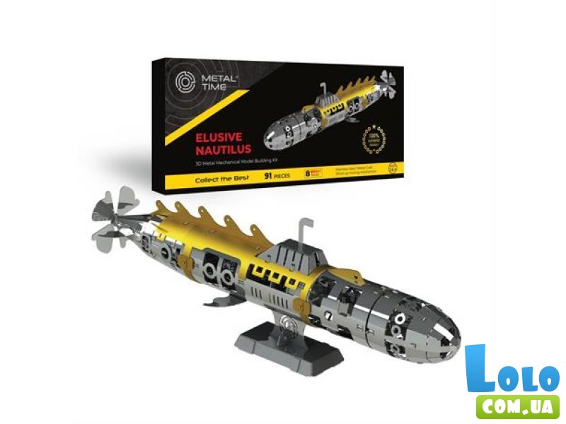 Конструктор Подлодка, Metal Time (MT045), 91 дет.