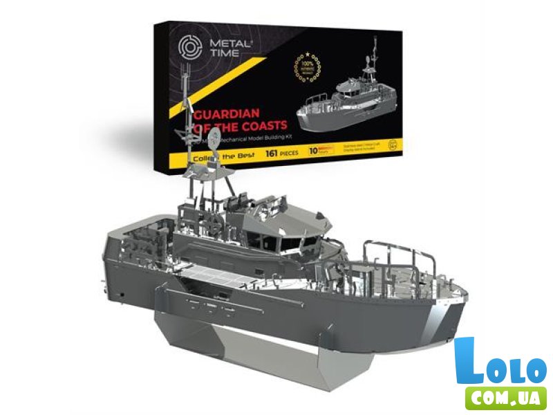 Конструктор Катер береговой охраны, Metal Time (MT018), 161 дет.