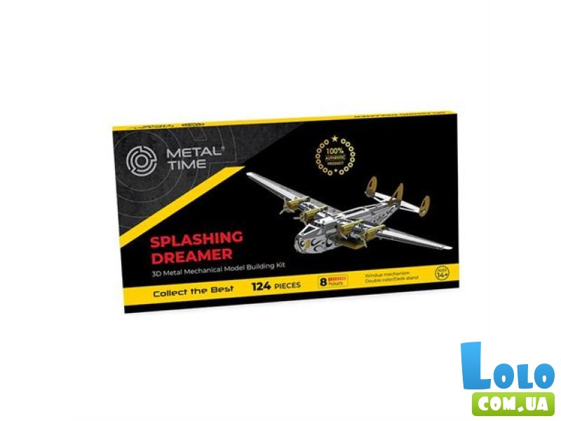 Конструктор Боинг-314, Metal Time (MT053), 124 дет.