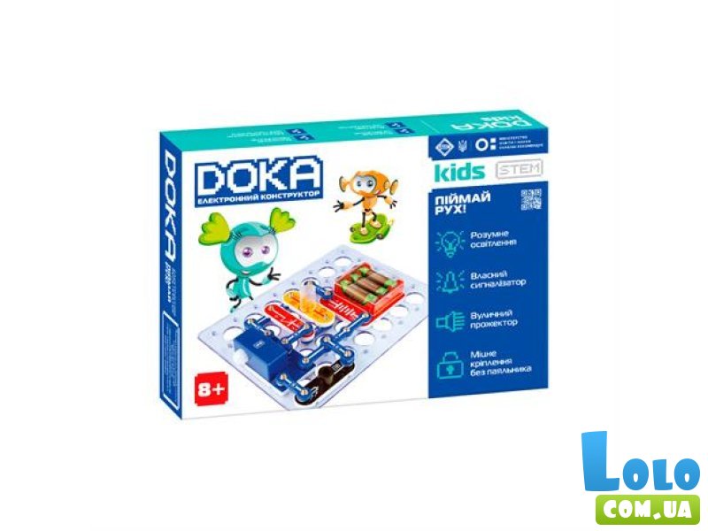 Электронный конструктор Поймай движение!, Doka (D70705), 16 дет.