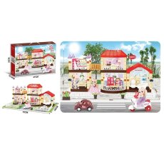 Дом для кукол с аксессуарами