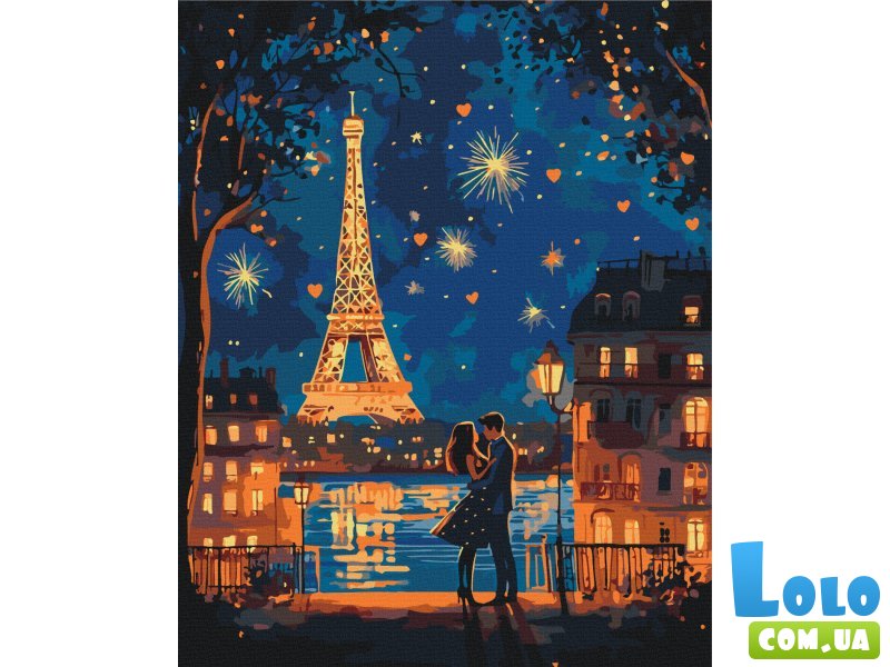Картина по номерам Любовь в воздухе, Brushme (40х50 см)