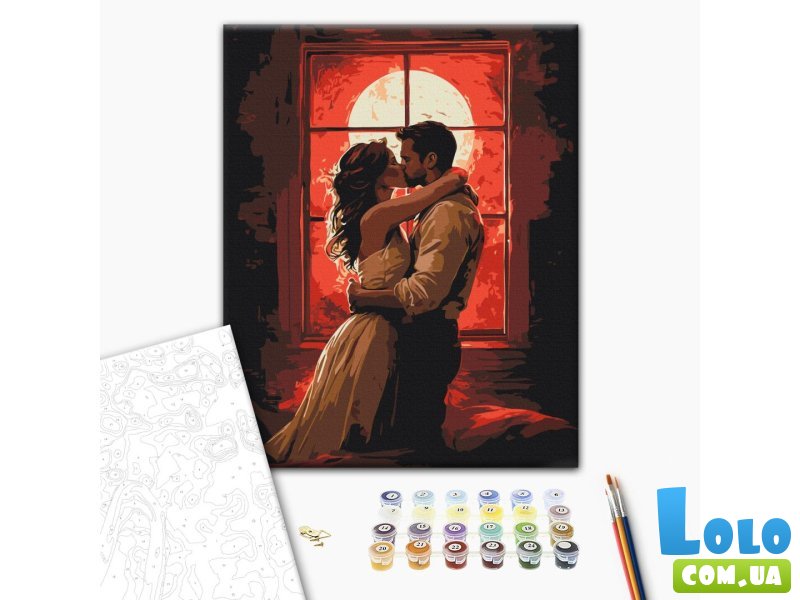 Картина по номерам Пламя чувств, Brushme (40х50 см)