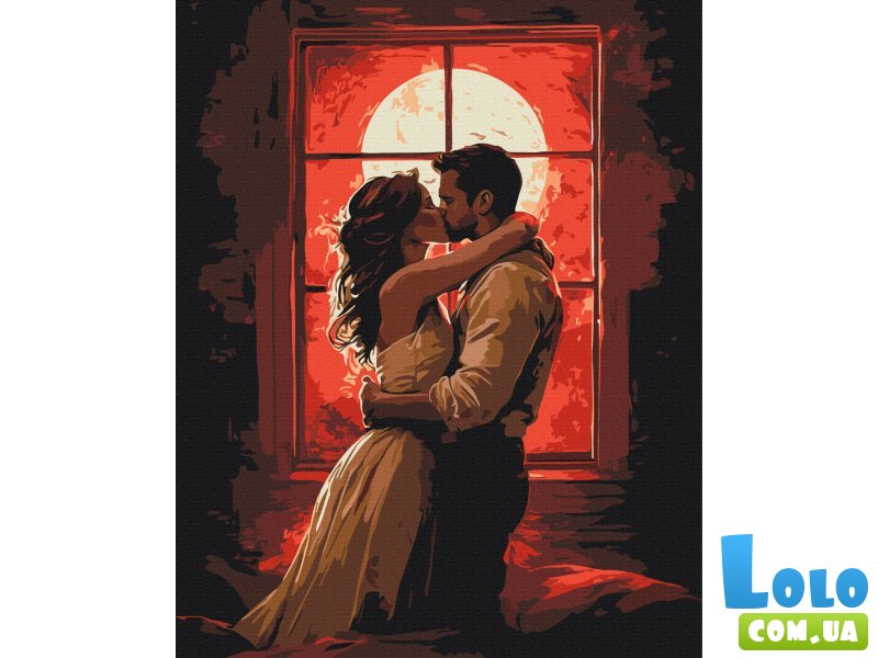 Картина по номерам Пламя чувств, Brushme (40х50 см)