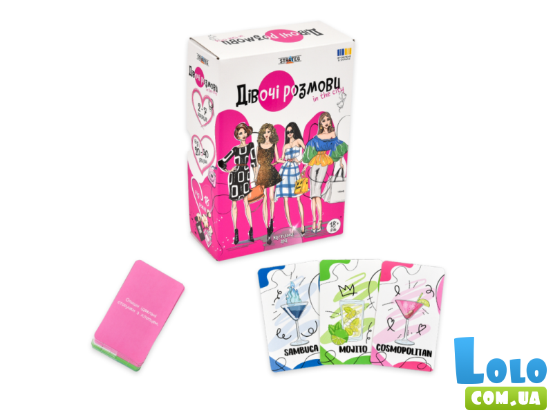 Настольная игра Девичьи разговоры, Strateg (укр.)