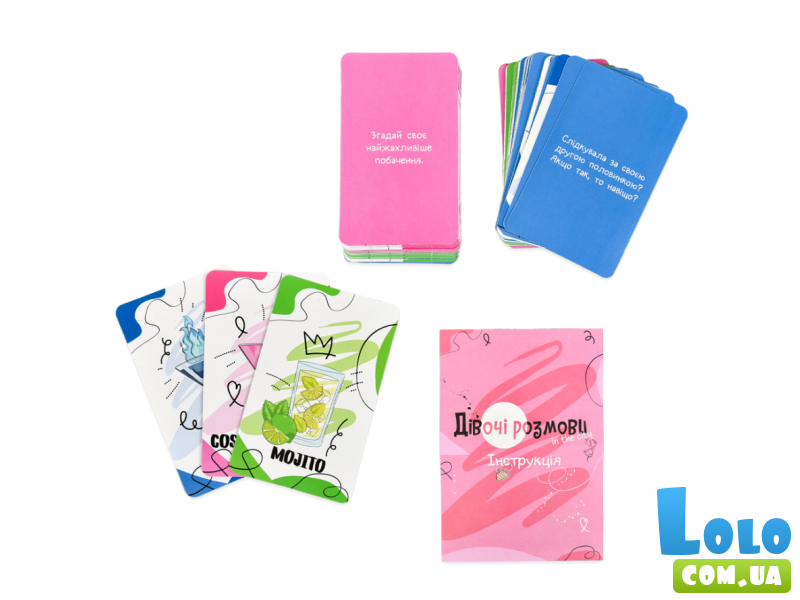 Настольная игра Девичьи разговоры, Strateg (укр.)