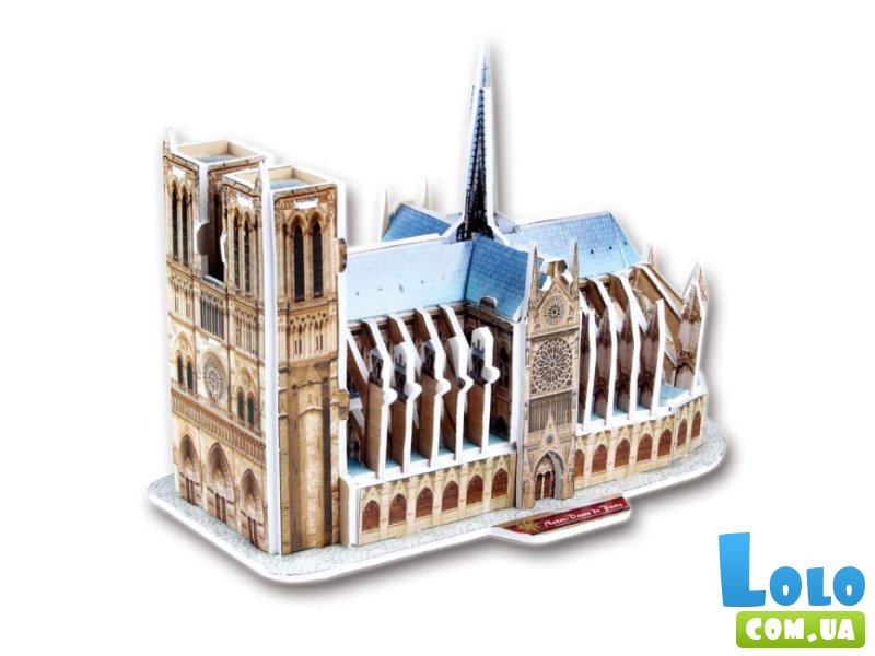 3D-пазл Собор Парижской Богоматери, CubicFun, 39 эл.