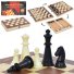 Настольная деревянная игра Шахматы 3 в 1