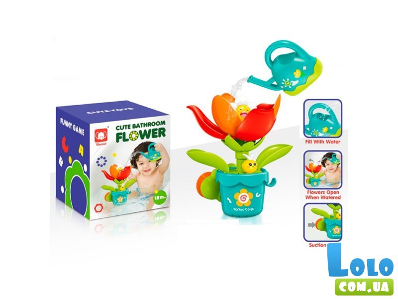 Игрушка для купания Цветок в горшке