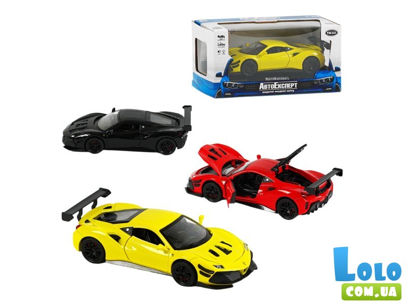 Машина металлическая, АвтоЕксперт (в ассортименте)