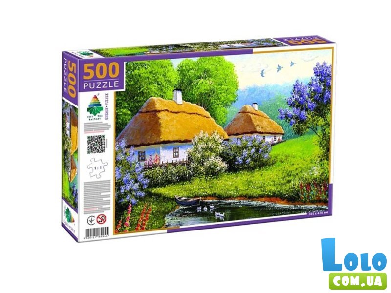 Пазл Традиционная украинская деревня, Енергія плюс, 500 эл.