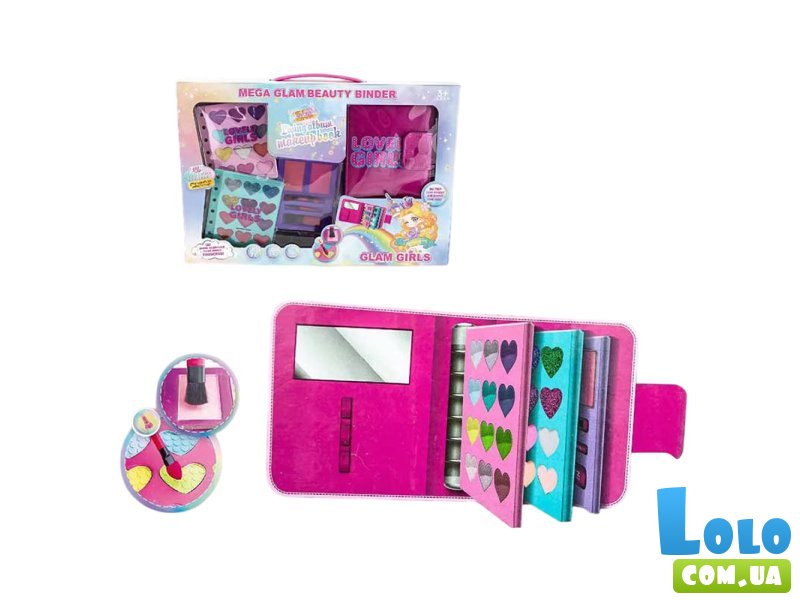 Набор косметики для кукол в органайзере