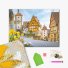Алмазная мозаика Яркий день в городке, Brushme (40х50 см)