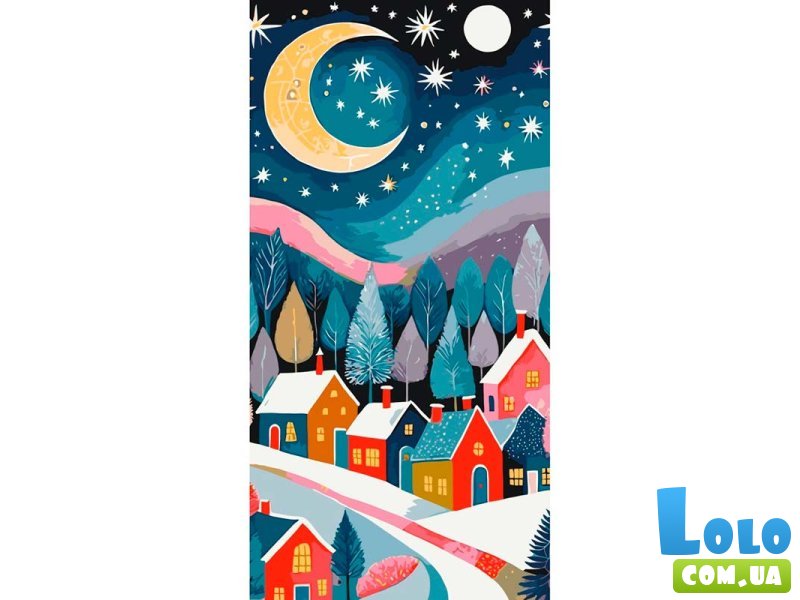 Картина по номерам Звездный уют, Art Craft, (40х80 см)