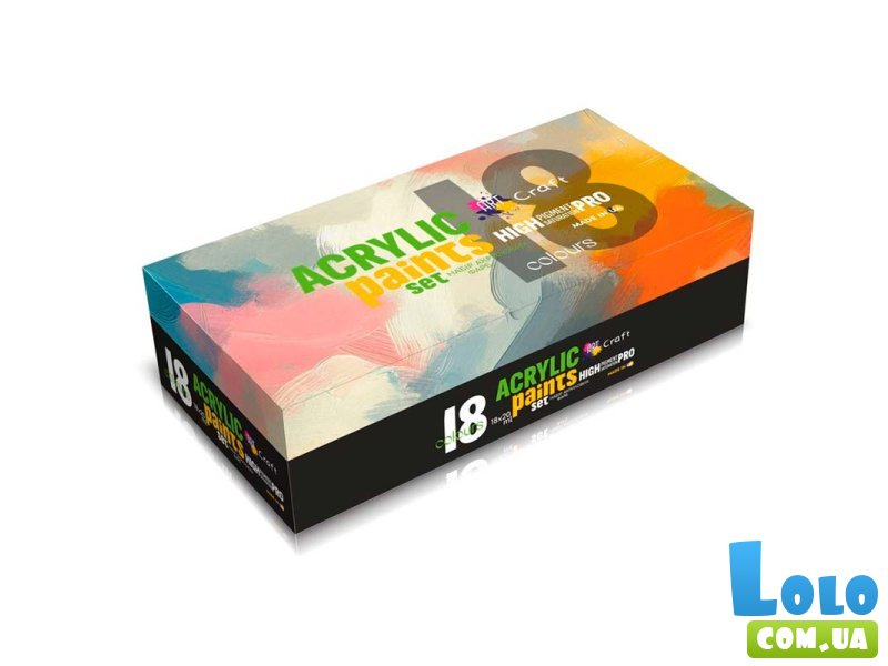 Набор акриловых красок, Art Craft