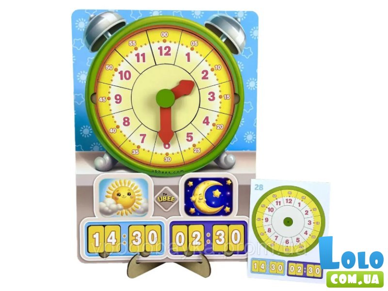 Развивающая игра Часы, Ubee