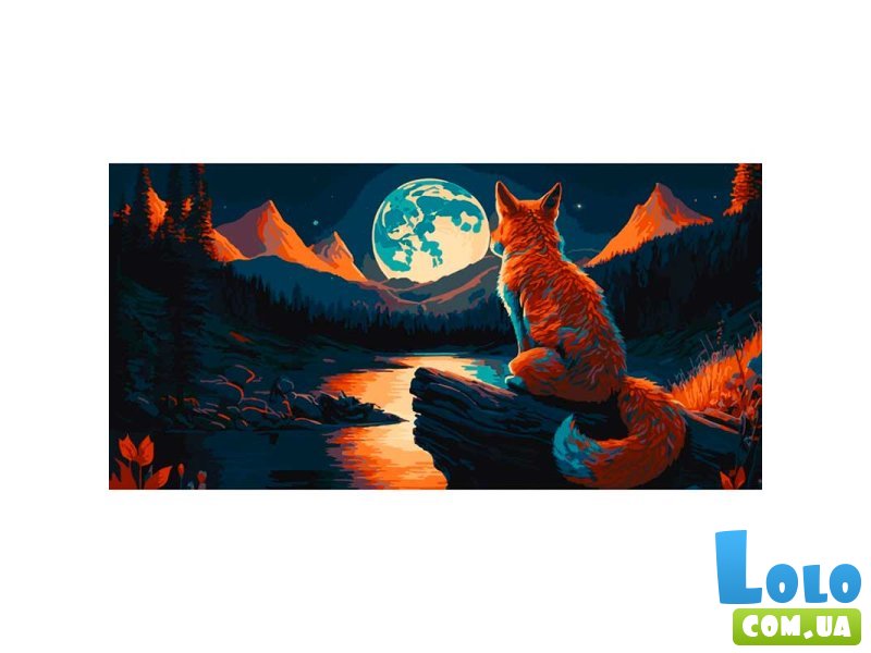 Картина по номерам Ночной покой, Art Craft (40х80 см)