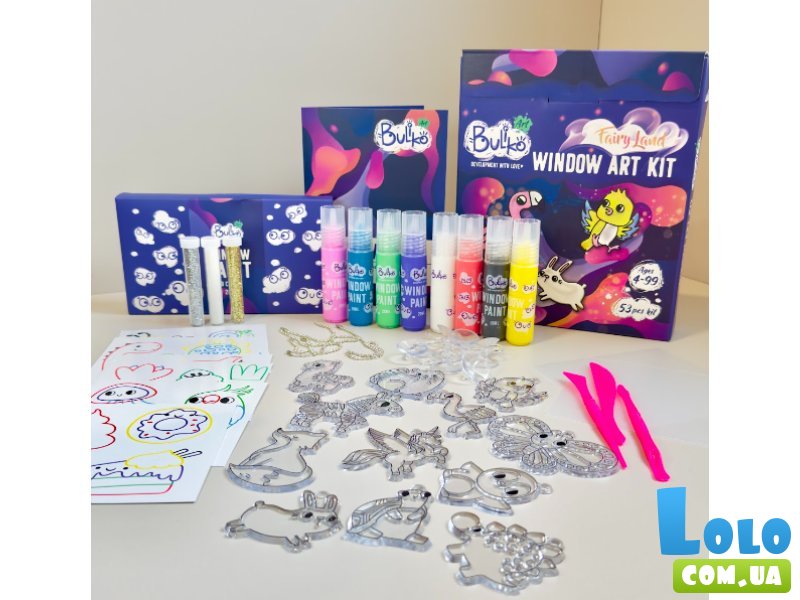 Набор для творчества Витражи. Сказочный мир, Buliko
