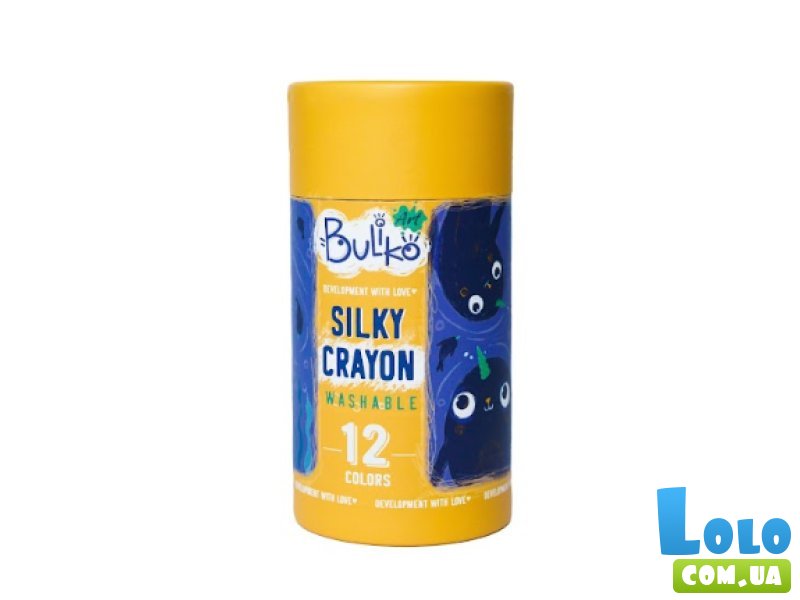 Шелковистые карандаши, Buliko (12 цветов)