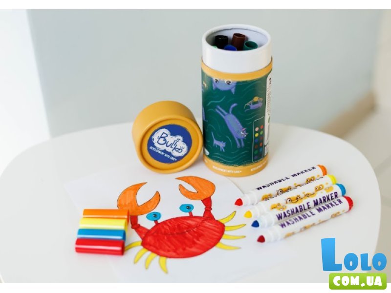 Водные маркеры, Buliko, (12 цветов)