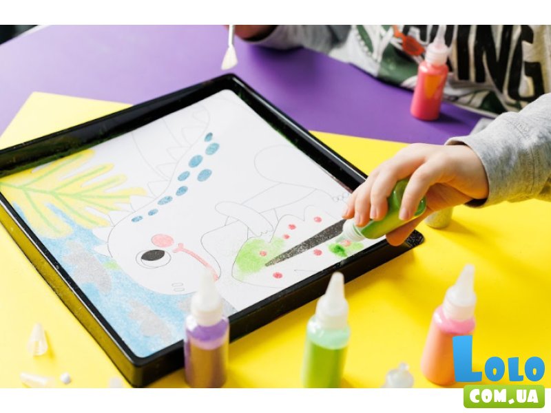 Набор для рисования песком Удивительный мир, Buliko