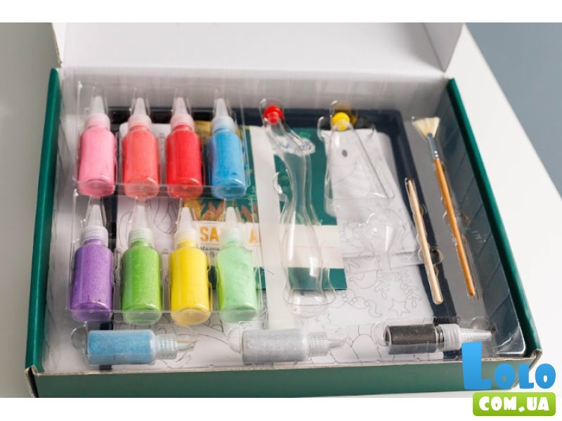 Набор для рисования песком Удивительный мир, Buliko