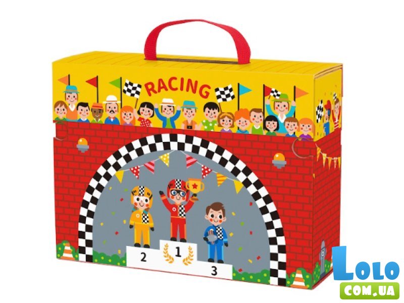 Игровой набор Автогонки с аксессуарами, Tooky Toy