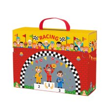 Игровой набор Автогонки с аксессуарами, Tooky Toy