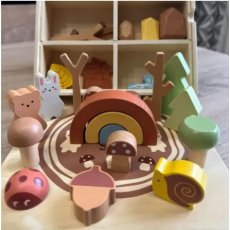Большой деревянный бокс с фигурками Волшебный лес, Tooky Toy