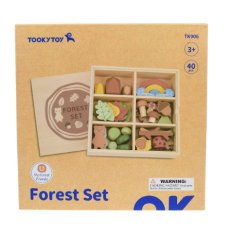 Большой деревянный бокс с фигурками Волшебный лес, Tooky Toy