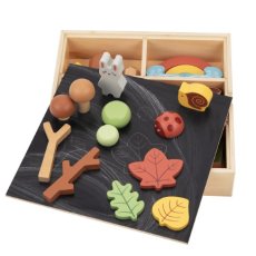Большой деревянный бокс с фигурками Волшебный лес, Tooky Toy