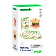 Развивающая игра с карточками Создай сэндвич, Tooky Toy