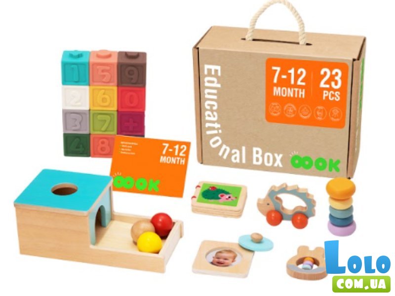 Развивающий бокс 6 в 1, Tooky Toy