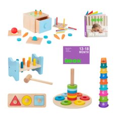 Развивающий бокс 6 в 1, Tooky Toy