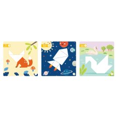 Развивающая деревянная игрушка Магнитный танграм, Tooky Toy