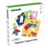 Развивающая деревянная игрушка Магнитный танграм, Tooky Toy