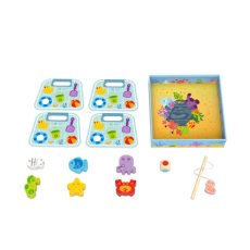 Развивающая магнитная игра 2 в 1 Рыбалка, Tooky Toy