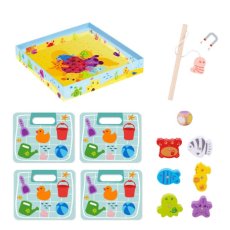 Развивающая магнитная игра 2 в 1 Рыбалка, Tooky Toy