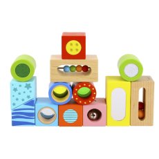 Развивающая игрушка Сенсорные блоки, Tooky Toy