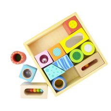 Развивающая игрушка Сенсорные блоки, Tooky Toy