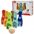 Деревянная игра Веселый боулинг, Tooky Toy
