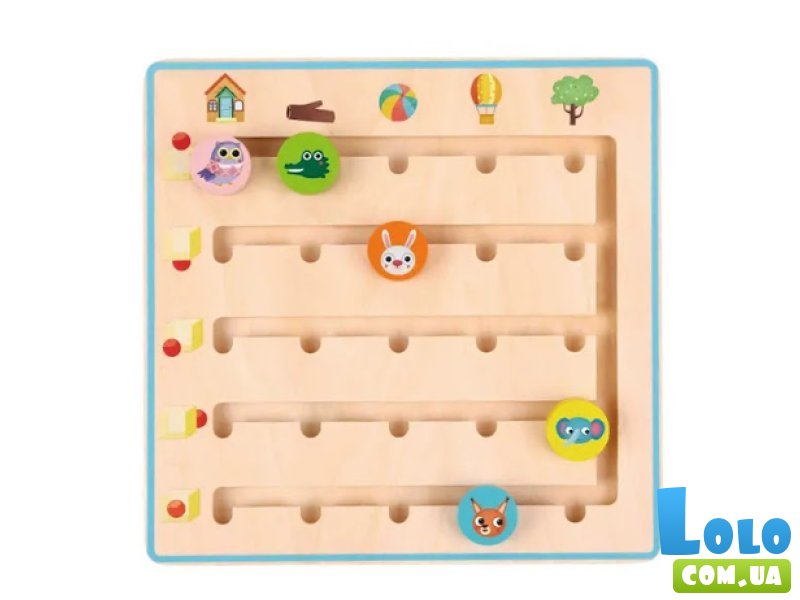 Настольная игра Куда следует животное, Tooky Toy