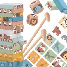 Настольная игра Дженга. Животные, Tooky Toy